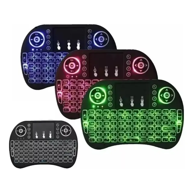 Mini Teclado Inalambrico Con Mouse Touchpad