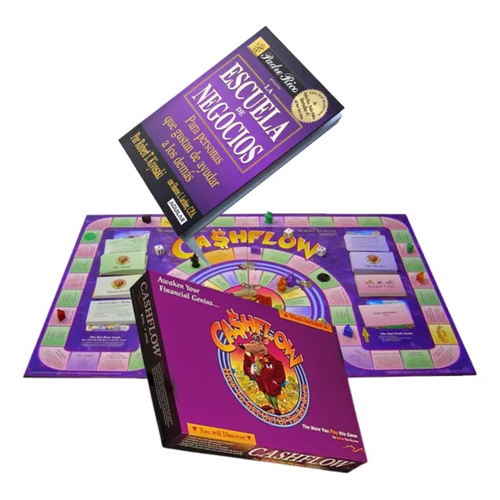 Cashflow 101 Juego De Mesa Completo Español + Libro Físico
