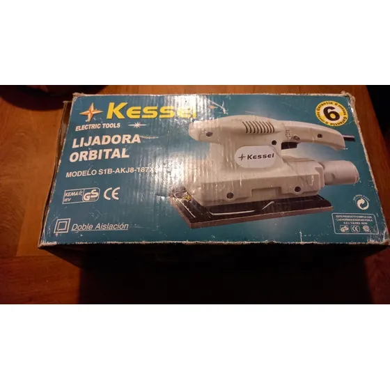 Lijadora Orbital Kessel Muy Poco Uso Y Hogareño  En Caja