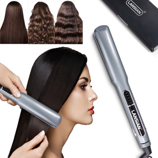 Plancha Para Cabello Profesional 480f Titanio Keratinas Plancha Para Cabello Profesional 480f Titanio Keratinas