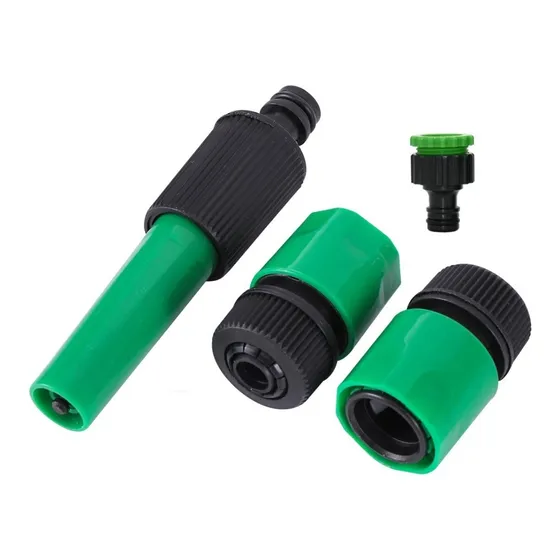 Kit Acople Adaptador Pico Manguera X4 Riego Jardin Delsur