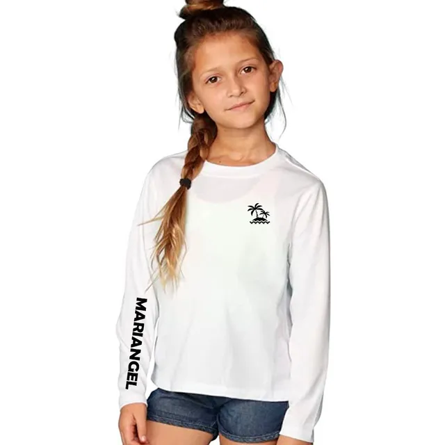 Playera En Tela Atletica De Niño
