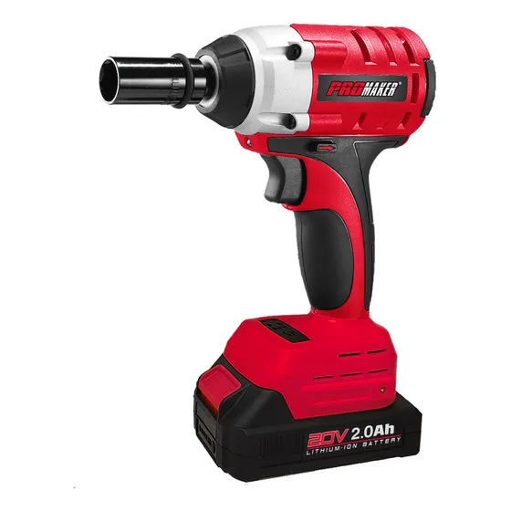 Llave De Impacto Inalámbrica 20v Promaker 2 Años De Garantía