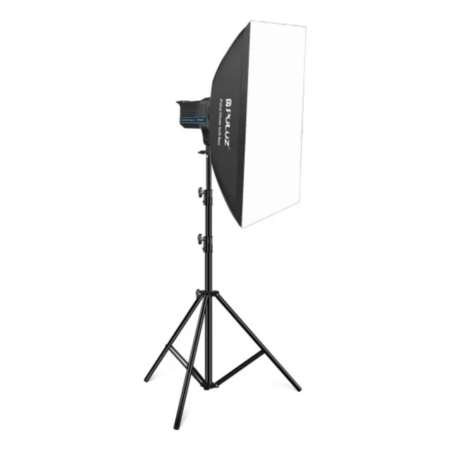 Cañón Led 150wts 3200 5600k Octo 95cm + Pie + Control Remoto
