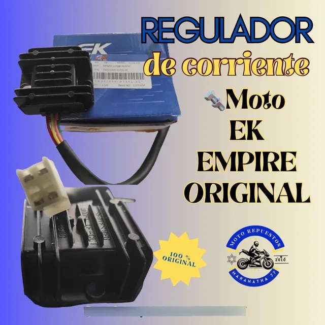 Regulador De Corriente Moto Empire Ek Original
