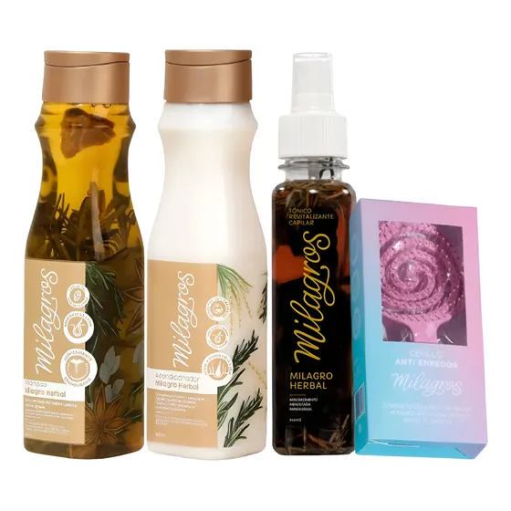 Combo Capilar Milagros Herbal 3 - mL a $116