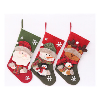 Viejo Muñeco De Nieve Alce Medias De Navidadnavidad Adornos Viejo Muñeco De Nieve Alce Medias De Navidadnavidad Adornos