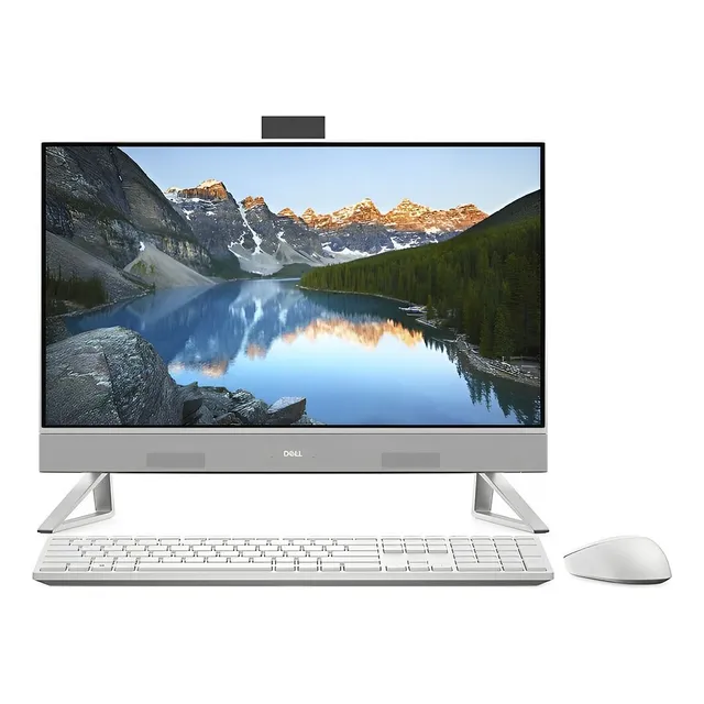Dell Inspiron 5430-7827 - computadora Todo en uno - visualización FHD de 23,8" (1920 x 1080) Touch , Intel Core 7-150U, 16 GB DDR4 RAM, 512 GB SSD, Intel Graphics, Windows 11 Home - Blanco