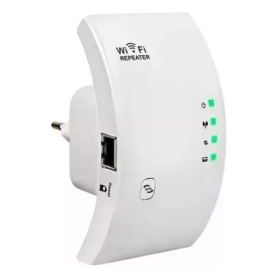Amplificador De Sinal Wi-fi 600mbps 2.4ghz Bivolt