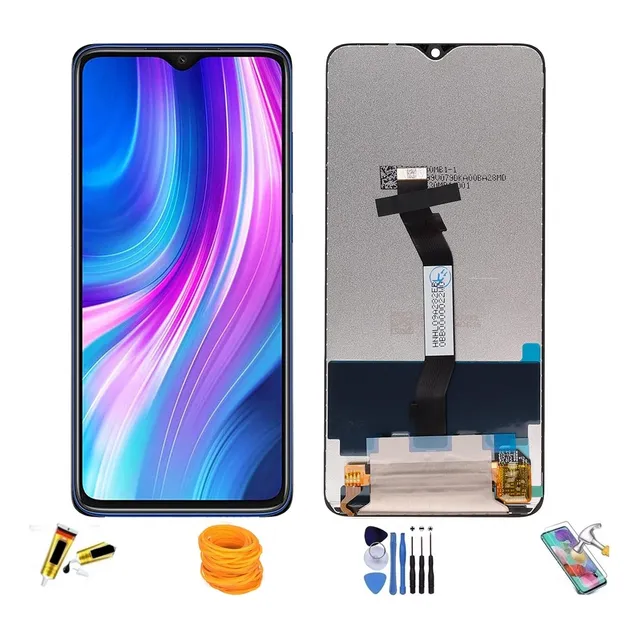 Frontal Display Tela Touch Compatível Redmi Note 8 Pro + Kit