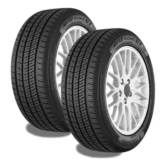 Paq 2 Llantas 185/65r15 88h Yokohama Ascend Gt