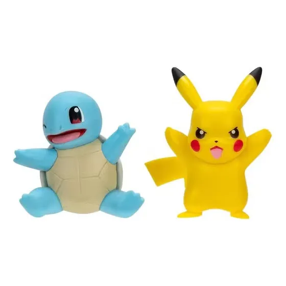 Figuras De Batalla Charmander, Pikachu, Bulbasour, Squirtle