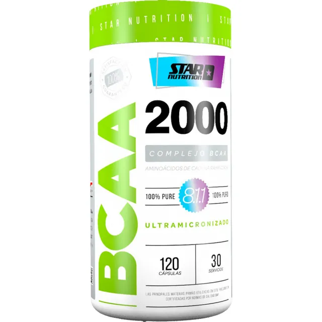 Bcaa 2000 Star Nutrition Envío Gratis A Todo El País