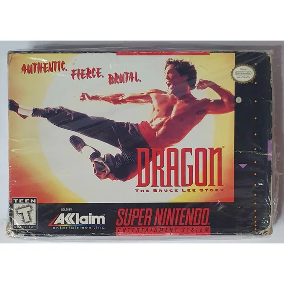 Dragon: The Bruce Lee Story Super Nintendo En Caja Retromx