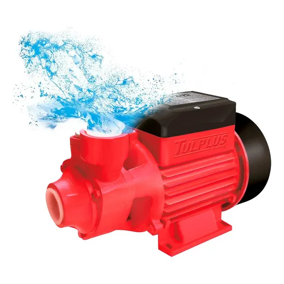 Bomba periferica electrica de 1/2hp Tulplus color rojo