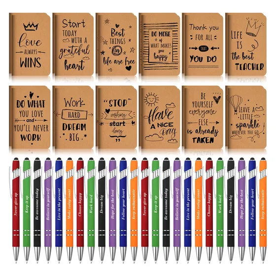 48 Pieza Regalo Inspirador Mini Cuaderno Motivacional