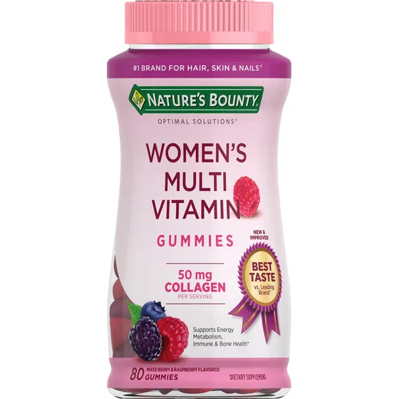 Suplemento Natures Multivitaminico 50mg 80 Gomitas