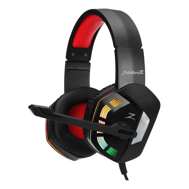 Audífono Fiddler Gamer Retroiluminado Hp837 Rgb