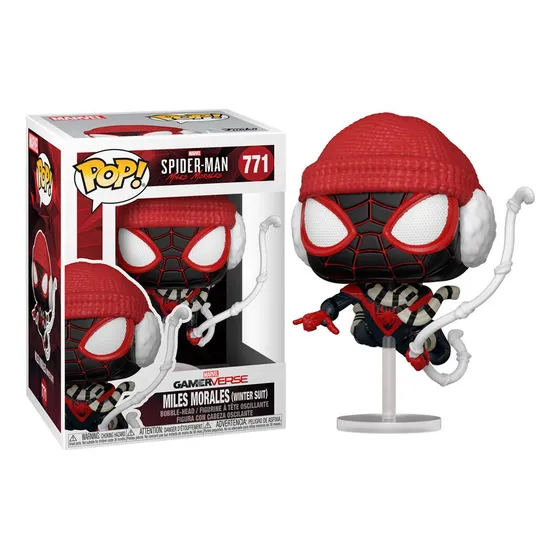 Funko Pop Spider-man Miles Morales (winter Suit) 771