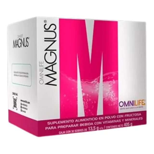 Magnus Supreme Omnilife X30 Sobres Mandarina