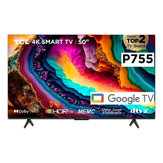 Televisor Smart Tv Tcl 50 Pulgadas Con Uhd Y 4k Google Tv