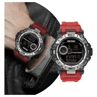 RelĂłgio Masculino Digital Esportivo De Pulso Com Pulseira De Silicone Ă Prova D' Ăgua Ultra Resistente Com CronĂŽmetro, Alarme, CalendĂĄrio E Iluminação Noturna - Mormaii Masculino Pro Mo14073ac/8r RelĂłgio Masculino Digital Esportivo De Pulso Com Pulseira De Silicone Ă Prova D' Ăgua Ultra Resistente Com CronĂŽmetro, Alarme, CalendĂĄrio E Iluminação Noturna - Mormaii Masculino Pro Mo14073ac/8r
