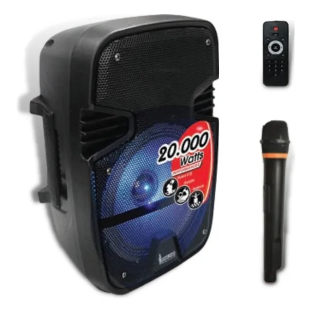 Caja England Sound 8   Bt Usb Sd Bateria 6 Horas Mic Inalamb