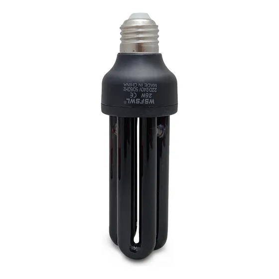 Lámpara E27 18w Luz Negra Y Detector Dinero