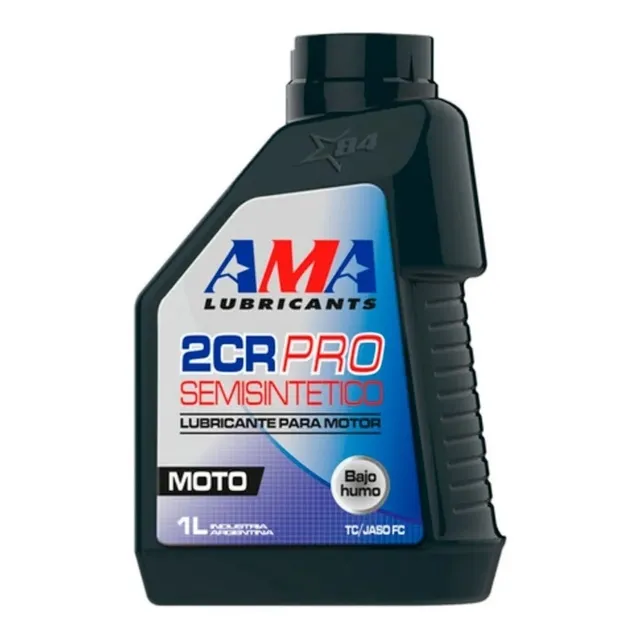 Aceite Ama 2crpro Semisintético Mezcla Para  Motores 2t X 1l