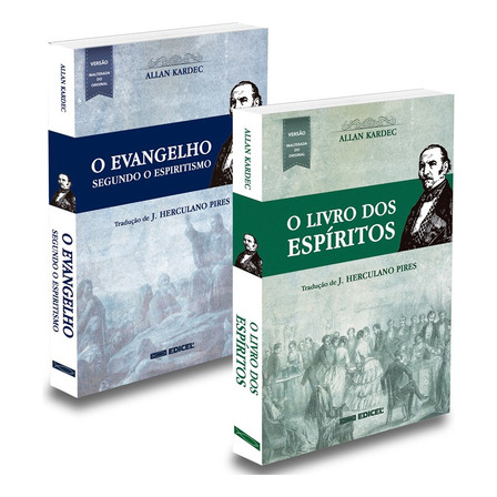 Kit O Evangelho Segundo O Espiritismo + O Livro Dos Espíritos Kit O Evangelho Segundo O Espiritismo + O Livro Dos Espíritos