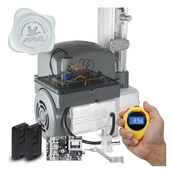 Kit Motor Bv Penta Jetflex 1,50m Trilho Alum 3 Control 450kg 127/220V