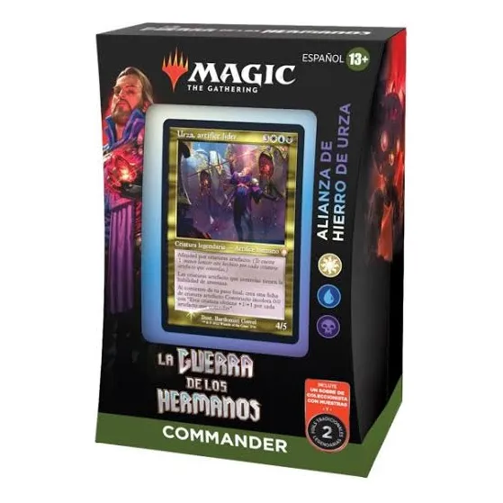 Magic Commander Deck Brothers War Urza's Iron Alliance Españ