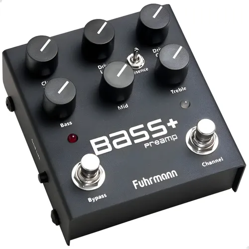 Pedal Nux Bass Preamp & Di Melvin Lee Davis Nbp-5 Cor Preto