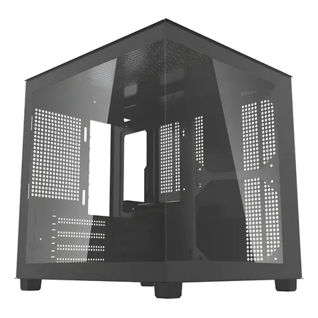 Gabinete Gamer Aigo Apollo A275 Preto Mini-Tower com Vidro e USB 3.0