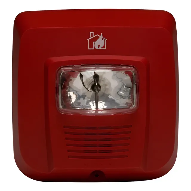Sirena Con Luz Estrobo De 12v O 24v Sys-hs Ul System Sensor