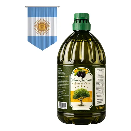 Azeite De Oliva Argentino Villa Castelli 5 Litros Acidez 0,5