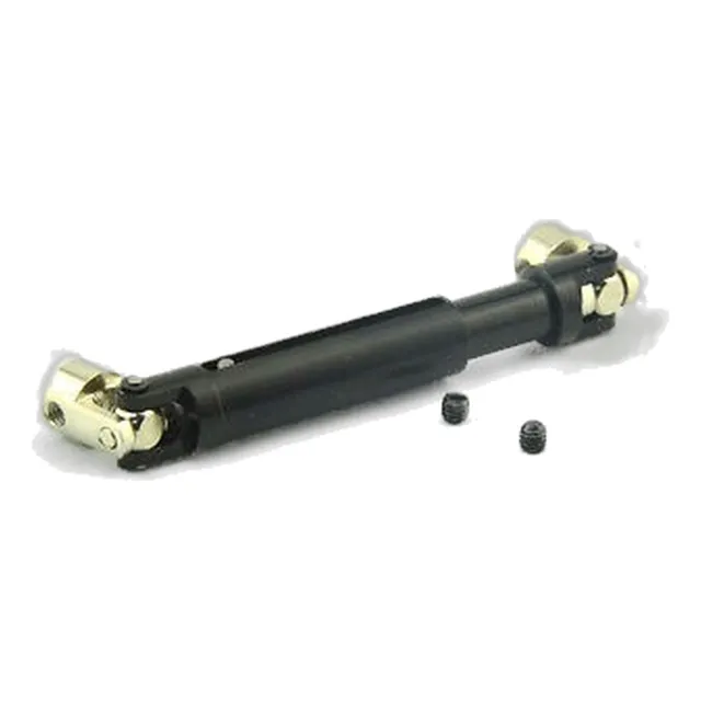 Lnl Acero Universal Eje 105mm - 140mm Negro Crawlers Rc D90 