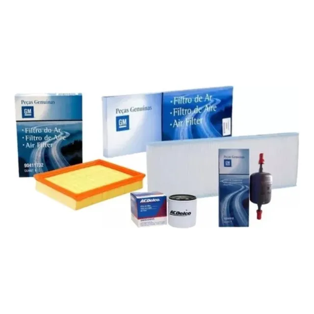 Kit Filtros Completo Original Gm Chevrolet Corsa 1.4