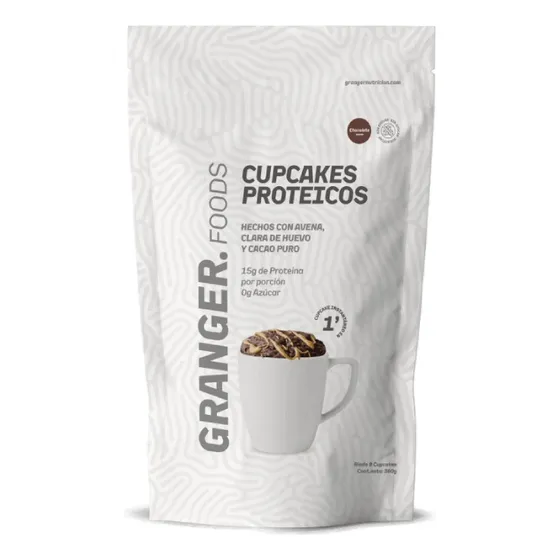 Cupcakes Proteicos 15g Proteina Sin Azucar Granger 360g