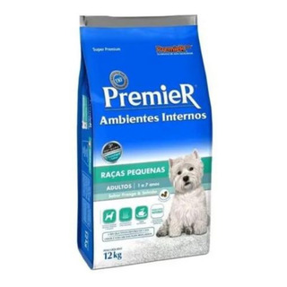 Raçao Premier Ambientes Internos Cães Adultos Pequenos 12 Kg Raçao Premier Ambientes Internos Cães Adultos Pequenos 12 Kg