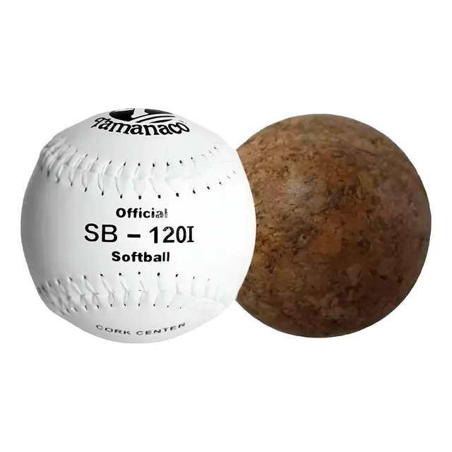Caja Pelotas Softbol Tamanaco Sb 120i Cuero Centro Corcho Pk