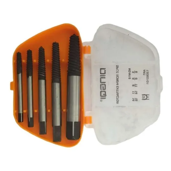 Extractor P/tornillo Rotos 5pza Dingqi