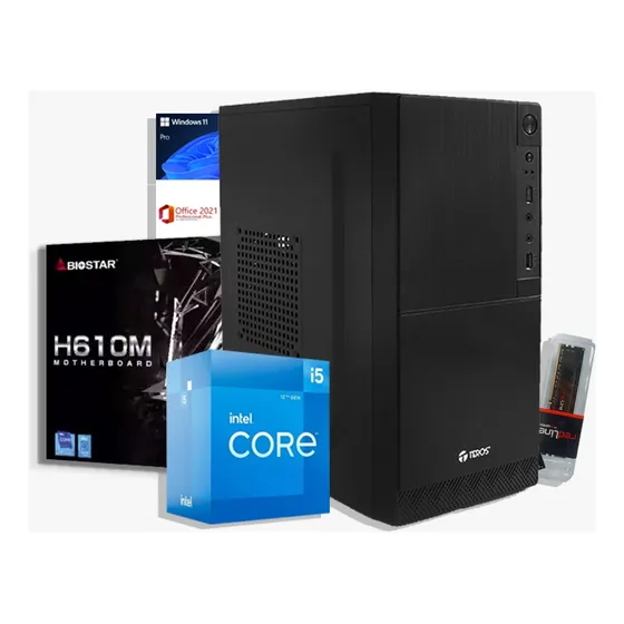 Computadora Clon I5-12400/ 16gb Ram/256gb Ssd/ W11