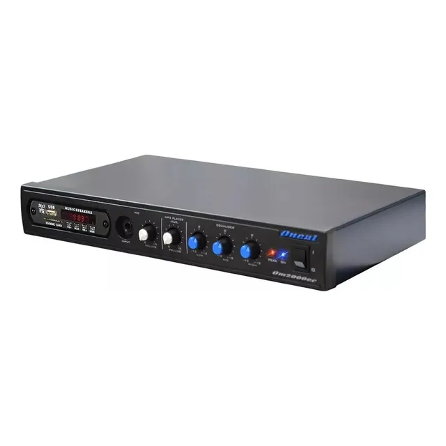 Amplificador Multiuso Oneal Om2000 60w Usb Mp3 Fm Bluetooth