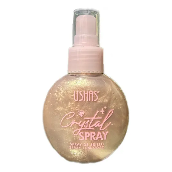 Iluminador Brillo Luminoso Crystal Spray, Facial Y Corporal