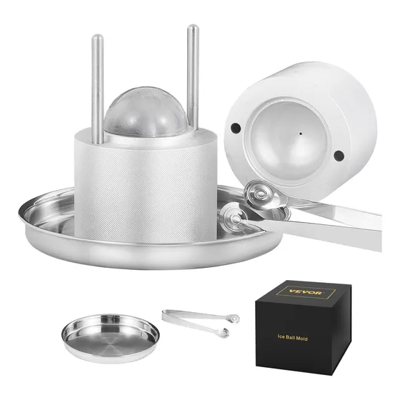 Máquina Para Hacer Bolas De Hielo Vevor De 2.4 Pulgadas Con 
