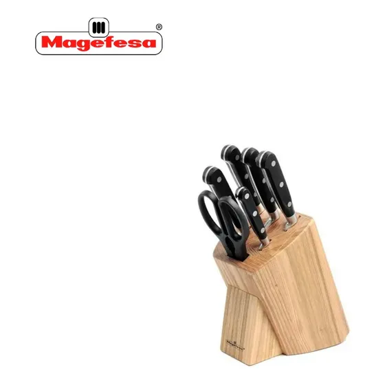 Juego De Cuchillos 6 Piezas Magefesa