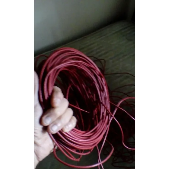 Cable Tw  14 Rojo X Metro 