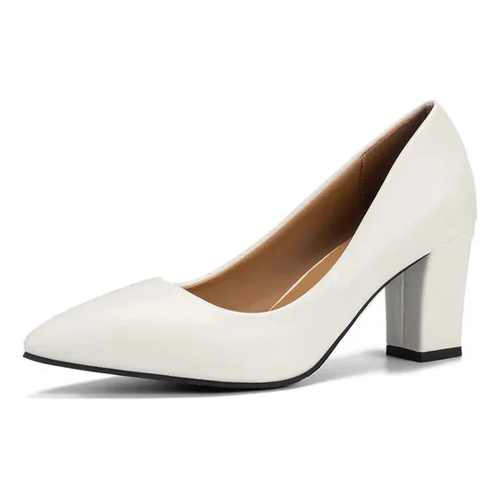 Zapatos Elegantes De Tacón Alto Con Punta Puntiaguda Para Mu