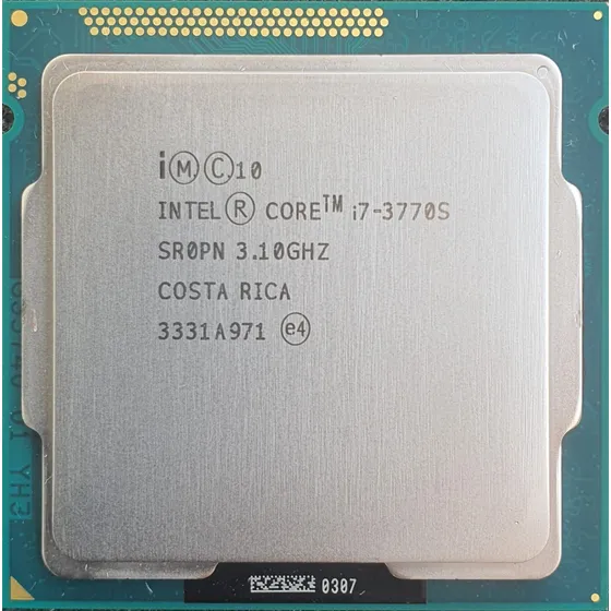 Procesador Intel 3era I7-3770s 3.1ghz Lga 1155 Socket H2 Cpu